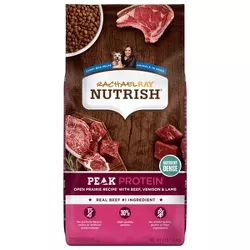 Rachael Ray Nutrish Peak Grain Free Open Range Recipe with Beef, Venison & Lamb Dry Dog Food