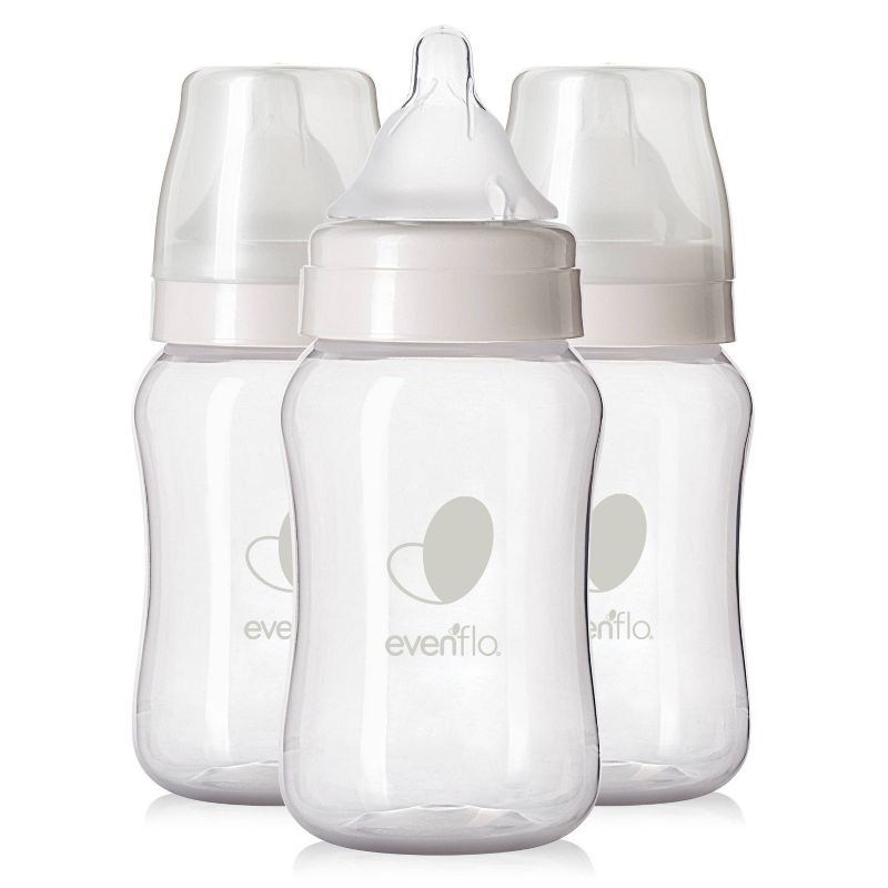 Evenflo Balance Wide-Neck Anti-Colic Baby Bottles - 9oz, 3 of 16