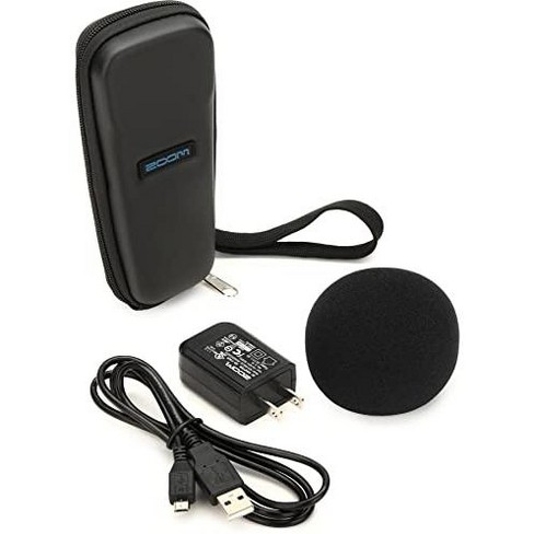 Zoom Sph-1n Accessory Pack For H1n Handy Recorder With Case, Power Adapter,  Usb Cable, And Windscreen : Target