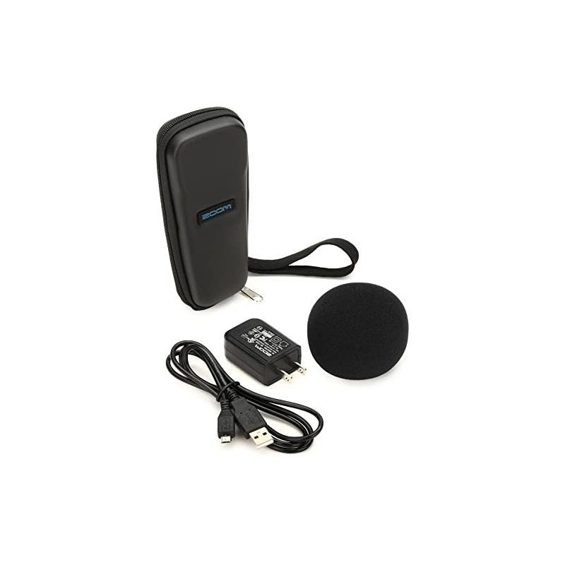 Zoom SPH-1N Accessory Pack for H1n Handy Recorder with Case, Power Adapter, USB Cable, and Windscreen, 1 of 4