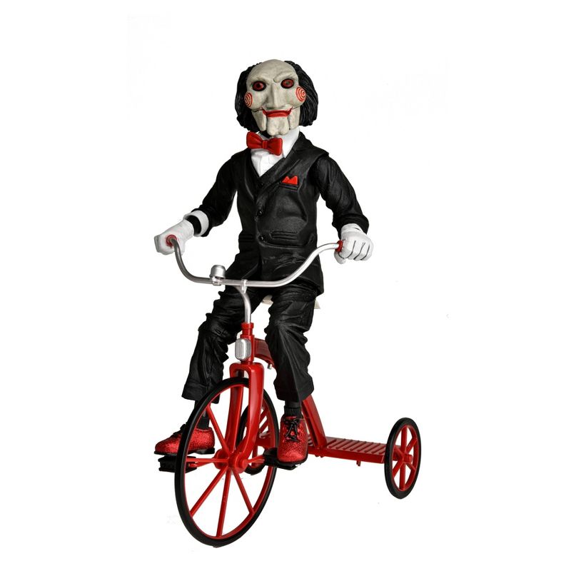 NECA Saw Billie The Puppet with Tricycle 12&#34; Action Figure, 1 of 6