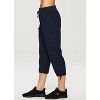 RBX Active Women's Relaxed Lightweight Woven Cargo Capri Pant - 4 of 4