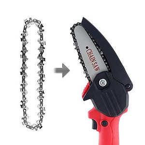Chainsaw Replacement Chains – Durable Universal Fit, 2-Pack for Electric & Gas Chainsaws - 1 of 1