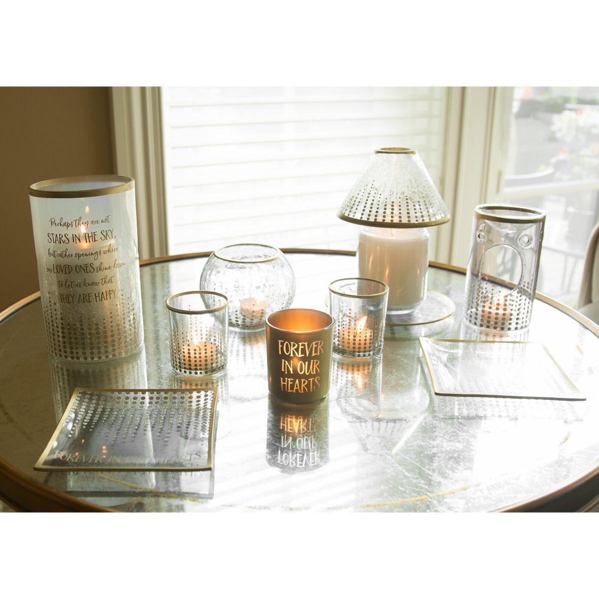 Pavilion Gift Company - Forever in our Hearts - Wax Warmer - Therapy Device Accessories and Parts - thumbnail 3