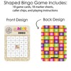 Big Dot of Happiness 70's Disco - Bar Bingo Cards and Markers - 1970s Disco Fever Party Bingo Game - Set of 18 - 3 of 4