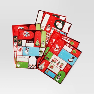 70ct Christmas Nostalgic Noel Peel and Stick Gift Tags - Wondershop™ - 1 of 3