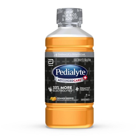 Pedialyte Advanced Care Plus Electrolyte Drinks - Orange - 33.8 fl oz - image 1 of 4