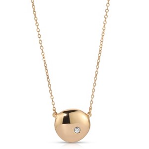 Polished Pebble Pendant Necklace - Ettika - 1 of 2
