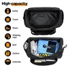 Gym Bag for Men - 55L Black Durable Large Duffle Bag for Travel, Worko - 3 of 4