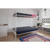 DHP Twin Over Futon Metal Bunk Bed - 4 of 4