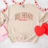 Simply Sage Market Women's Graphic Sweatshirt Be My Valentine Varsity Leopard - 3 of 3