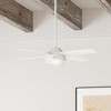 Hunter Fans 52" Dempsey Lighted Ceiling Fan Fresh White Finish - 3 of 4