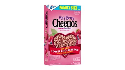Play General Mills Family Size Very Berry Cheerios Cereal - 18.6oz, video 3 of 10 slides