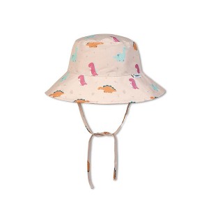 SARO Reversible Baby & Toddler Sun Hat – Wild Dinosaur Print, Toddler Summer Sun Protection Hat with UPF 50+ UV Shield 3-6M - 1 of 4