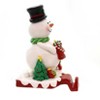 6.5 Inch Claydough Stocking Holder Presents Holiday Candy Canes Stocking Holders - 2 of 2