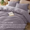 100% Washed Cotton Duvet Cover Minimalist Cotton Duvet Cover for All Seasons GentleSoft™ Plain Simple Bedding Set - 4 of 4