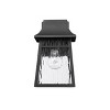 Chloe Lighting Grant Transitional 1 Light Textured Black Outdoor Wall Sconce 10" Tall - 2 of 4