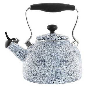 Chantal Vintage 1.7-Quart Enamel-on-Steel Splatter Teakettle - 1 of 2