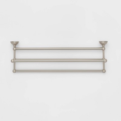 Classic Towel Rack Brushed Nickel - Threshold™