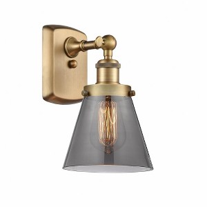 Cone - 1 Light Wall Sconce In Industrial Style-11 Inches Tall and 6 Inches Wide - 1 of 1
