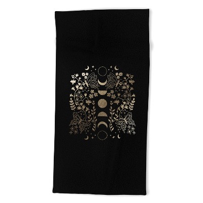 Emanuela Carratoni Spring Moon Phases Beach Towel - Deny Designs