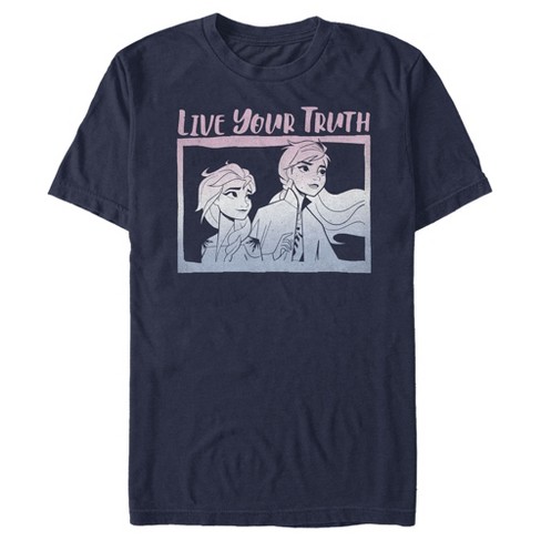 Men's Frozen 2 Sister Live Truth T-Shirt - image 1 of 4