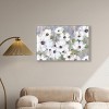 Art Remedy Texture and Flowers Colorful buterfly and flowers wall art Framed - 2 of 4