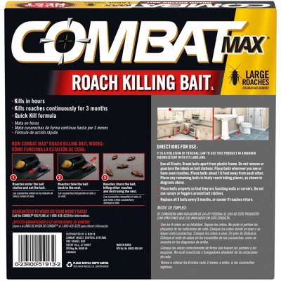 Combat Source Kill Max Large Cockroach Bait Stations - 8 ct_9