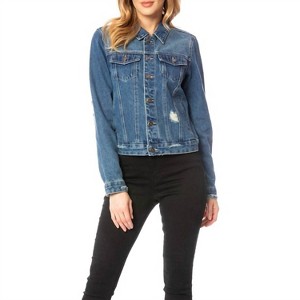 Women's Wo's Denim Jacket - KanCan - 1 of 4