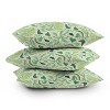 16"x16" SunLee Art Playful Square Throw Pillow Green - Deny Designs - 4 of 4