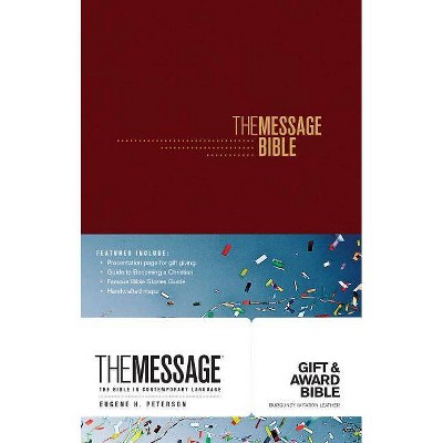 The Message Gift and Award Bible - (Paperback)