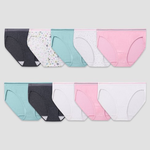 Fruit of the Loom womens Tag Free Cotton Panties bikini underwear, 5 Pack -  Assorted Colors, 5 at  Women's Clothing store