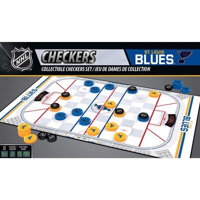 MasterPieces NHL St. Louis Blues Checkers Board Game