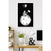 Trends International Lonely Spaceman Looks To Earth Framed Wall Poster Prints - 2 of 4