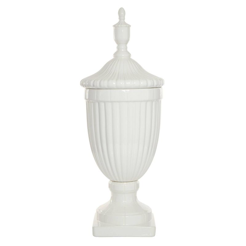 26&#34; Modern Ceramic Urn Vase White - Olivia &#38; May, 6 of 26