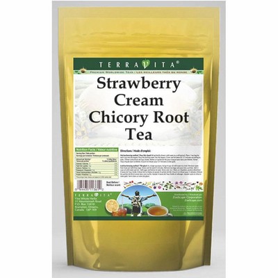 TerraVita Strawberry Cream Chicory Root Tea (50 tea bags, ZIN: 557927, 1-Pack)