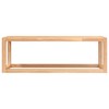 vidaXL Towel Rack 23.6 in.x7.9 in.x7.9 in. Solid Wood Walnut - 3 of 4