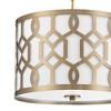 Crystorama Lighting Jennings 3 - Light Pendant in  Aged Brass - 4 of 4