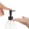 Unique Bargains Durable Cylinder Glossy Soap Dispenser 1 Pc - 3 of 4