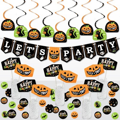 Big Dot Of Happiness Jack-o'-lantern Halloween - Kids Halloween Party ...