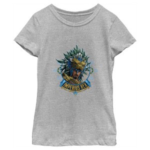 Girl's Black Panther: Wakanda Forever Namor Imperius Rex Portrait T-Shirt - 1 of 4