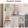 4 Tier Children's Wooden Bookcase with Drawers, 47.8 Inch Toy Storage Bookcase, Book Display Shelf, Nursery, Children's Room, Playroom, Classroom - 4 of 4