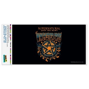 Supernatural The Winchester Bros Automotive Bumper Sticker - 1 of 4