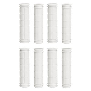 Unique Bargains Rubber Non-Slip Mushroom Bike Fit 7/8" Handlebar Grips 4.53" 4 Pairs - 1 of 4
