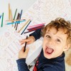 Big Dot of Happiness Happy Thanksgiving Coloring Table Runner, 7ft Long Craft & Activity Table Runner for Kids & Family, Giant Coloring Page - 1 Roll - 2 of 4