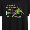 Women's - Teenage Mutant Ninja Turtles - Its Ninja Time Donnie Oversized Graphic T-Shirt - 2 of 4