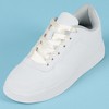 Allegra K Flat Satin Ribbon Solid Color Sports Shoes Sneakers Shoe Laces 2 Pairs - 2 of 4