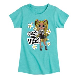 Girls' - LOL Surprise! - Catch My Vibe Fitted Short Sleeve Graphic T-Shirt - 1 of 4