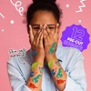 Big Dot of Happiness Roar Dinosaur Temporary Tattoos for Kids, Birthday Party Favors, Kids Tattoo Favor Kit, T-Rex Party Decorations, Boy Dino Party - 2 of 4
