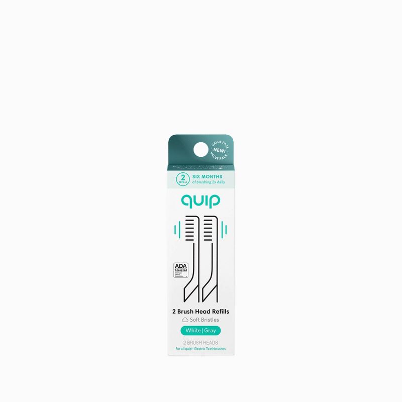 quip Sonic Electric Toothbrush Brush Head Refill, 3 of 4